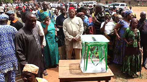 Acting President Goodluck Jonathan vowed that never again shall Nigeria witness elections that would be characterized by fraud.