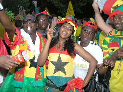 File photo: Ghanaian fans