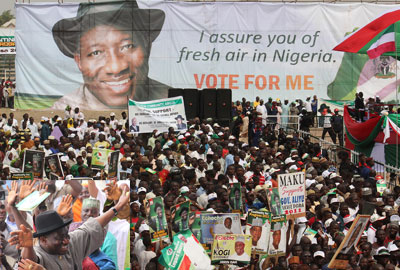 President-Jonathan-flag