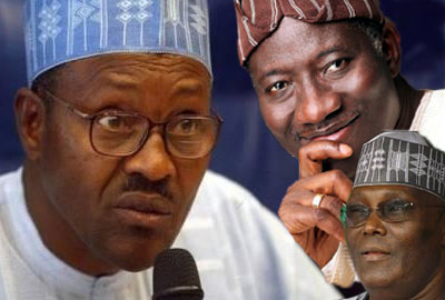 Buhari, Jonathan and Atiku