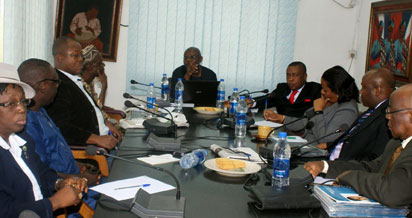 Conference Hall in session