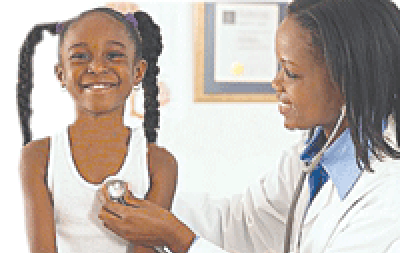 Doctor-and-child