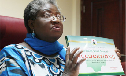 Finance Minister, Mrs. Ngozi Okonjo-Iweala 