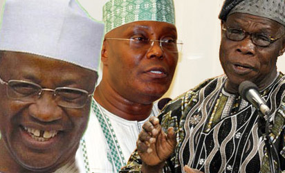 Ibrahim Babangida, Atiku Abubakar and Olusegun Obasanjo