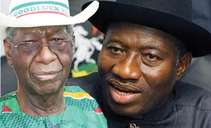 Chief Anenih & President Jonathan