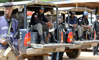 File photo: Police officers