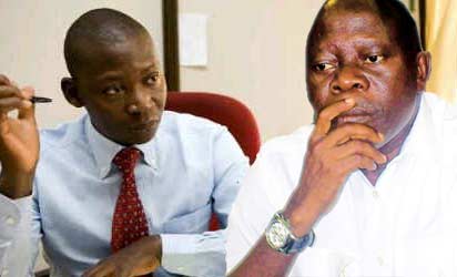 Late Olaitan Oyerinde and Adams Oshiomhole