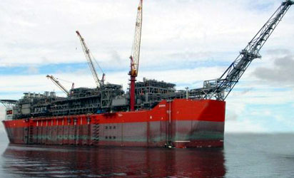 Bonga oil field ...alleged source of the massive spill