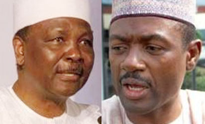 Former Head of State, General Yakubu Gowon and Information Minister, Labaran Maku