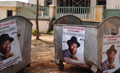 *Campaign posters