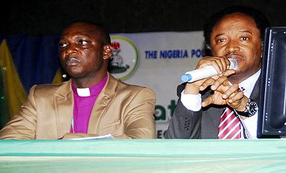 *From Right, Mallam Shehu Sain and Rev. Joseph Hayab Special Adviser on religion Affairs to Kaduna State Governor