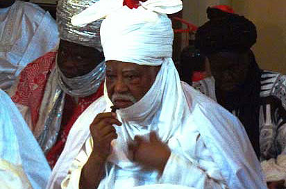 * Emir of Kano, Ado Bayero Photo: AFP