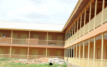 *One of the new model schools built by the state government