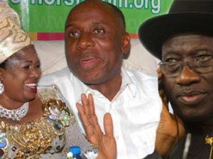 Patience, Amaechi and Jonathan