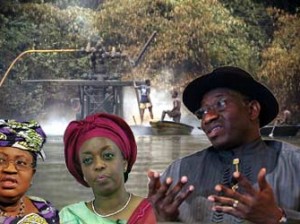 Okonjo-Iweala, Diezani and Jonathan