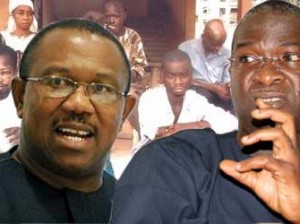 Anambra State Governor, Peter Obi and Lagos State Governor, Babatunde Fashola