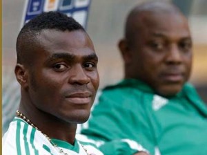 Emmanuel Emenike and Keshi