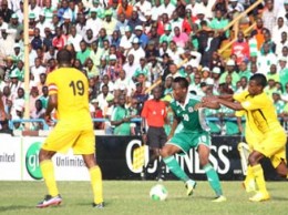 Mikel Obi in action for Nigeria during the World Cup Qualifier match against Ethiopia at the  U.J. Esuene  Stadium, Calabar , Saturday. November 16, 2013. Photo: NAN