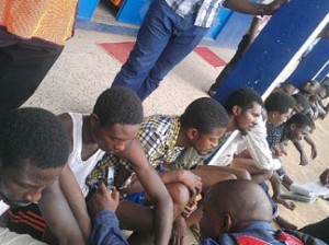 *Suspected kidnappers