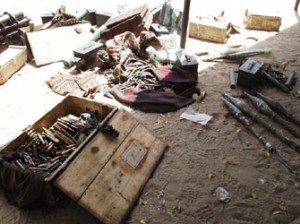 Ammunitions used the Boko Haram insurgents