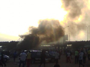 The Nyaya explosion: Photo: Citizen
Irikefe Bubu-Joe .