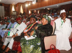 Delegates at the National Conference in Abuja