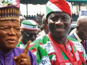 Jigawa State Governor, Alhaji Sule Lamido to endorse the presidential ambition of President Goodluck Jonathan in 2015.