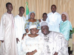•The Aliyu family