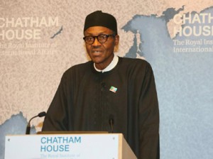 Gen Buhari at Chatham House