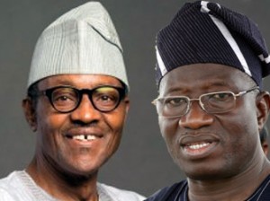 Buhari and Jonathan