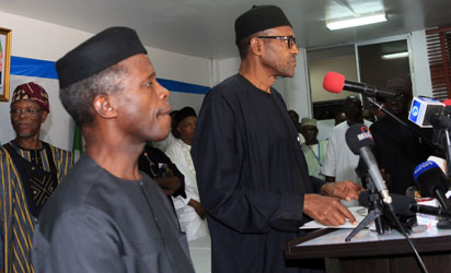 buhari ,osinbajo