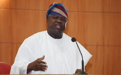 Lagos State Governor, Mr. Akinwunmi Ambode, addressing the Lagos House of Assembly; members of the State Executive Council; Party Chieftains and other dignitaries during the presentation of the Y2017 Budget Estimates to the House, at the Assembly Complex, Alausa, Ikeja, on Tuesday, November 29, 2016. 