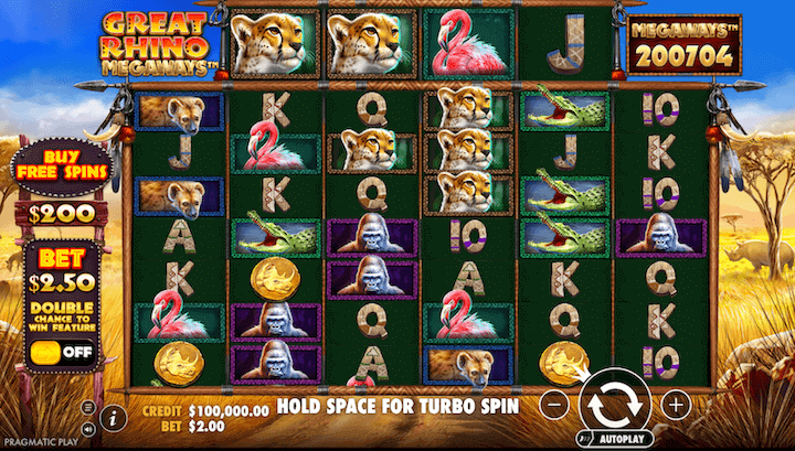 Great Rhino Megaways