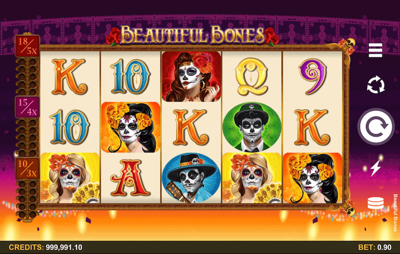 Beautiful Bones webpage