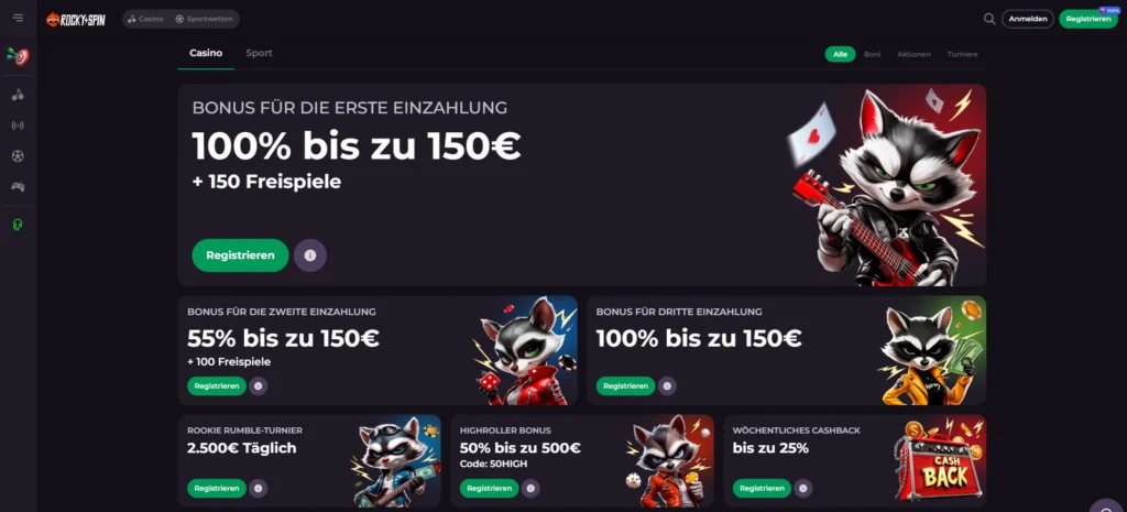 RockySpin casino