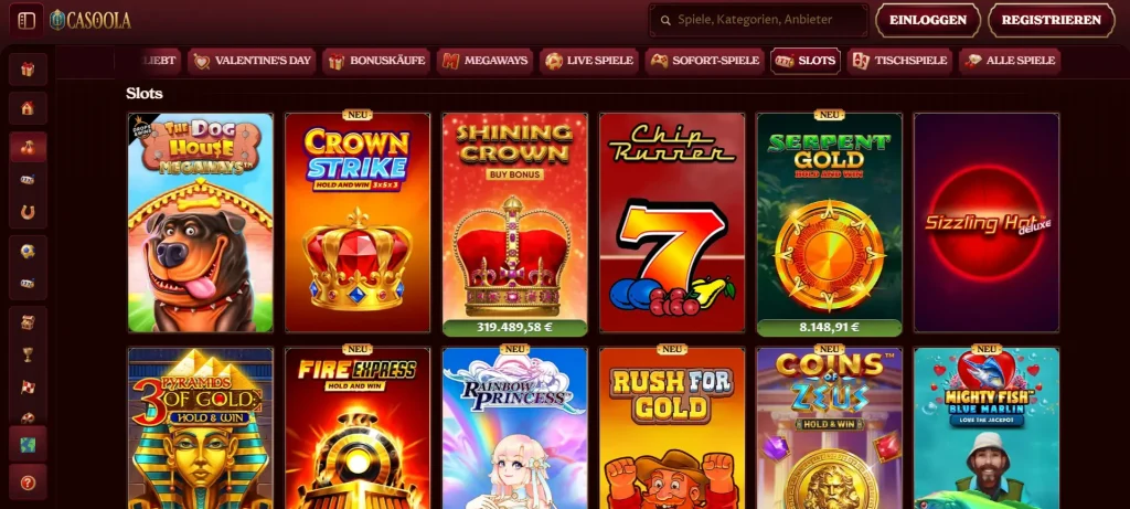 casoola casino spiele