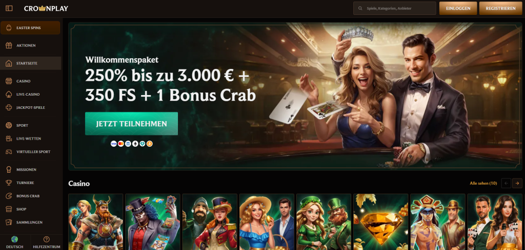 crown play spiele