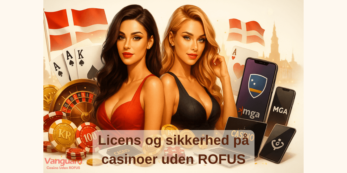 Licens og sikkerhed på casinoer uden ROFUS Licens og sikkerhed på casinoer uden ROFUS