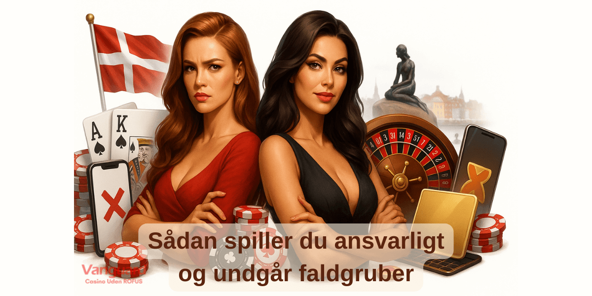 Sådan spiller du ansvarligt og undgår faldgruber Sådan spiller du ansvarligt og undgår faldgruber
