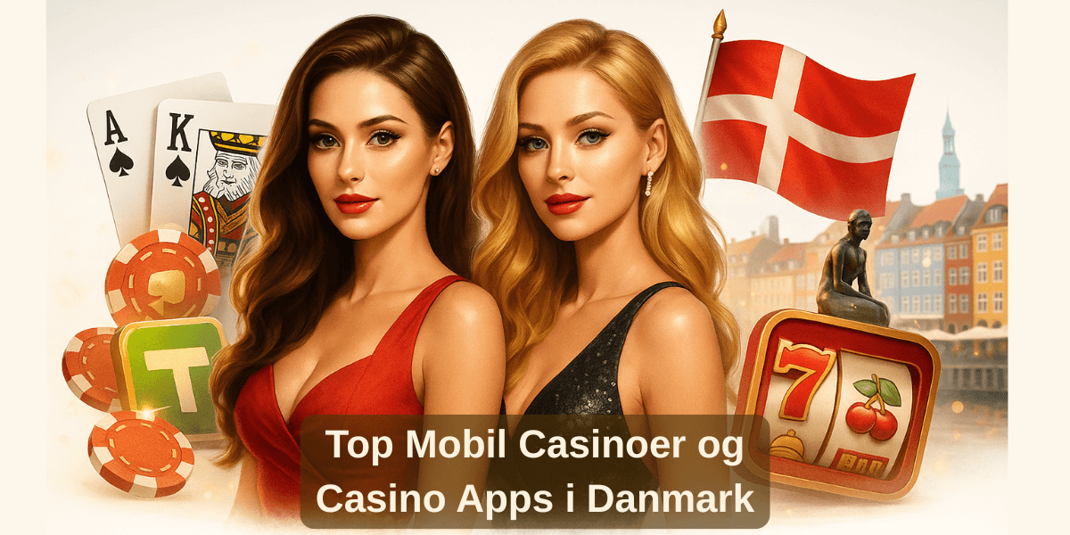 Top Mobil Casinoer og Casino Apps i Danmark