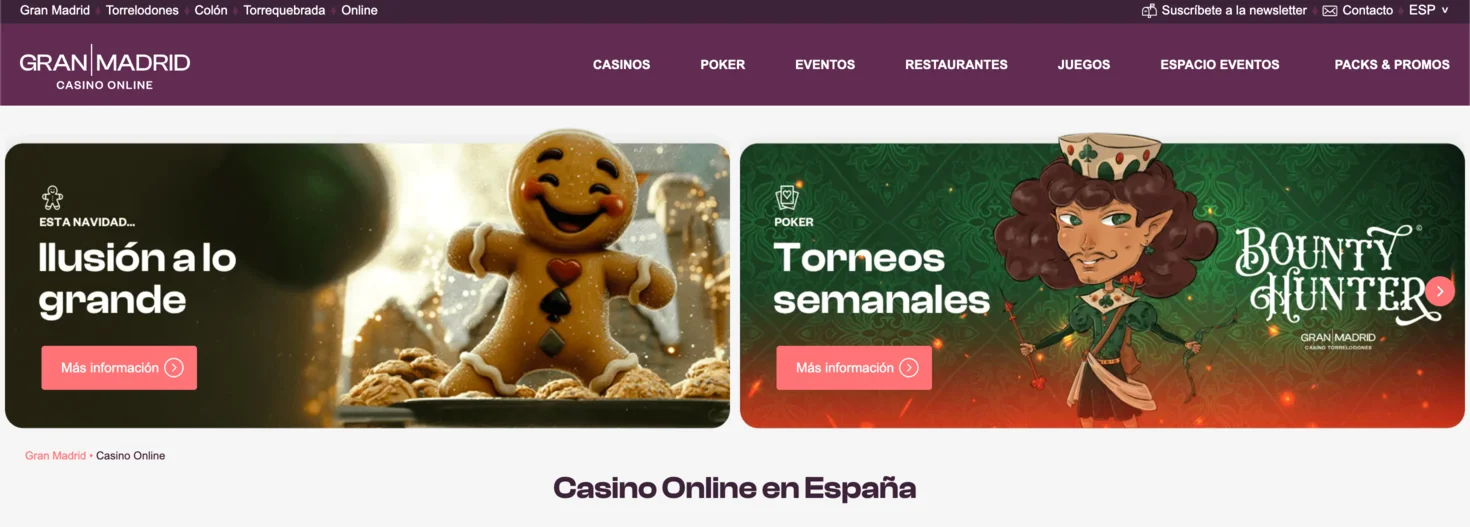 Lobby de Casino Gran Madrid