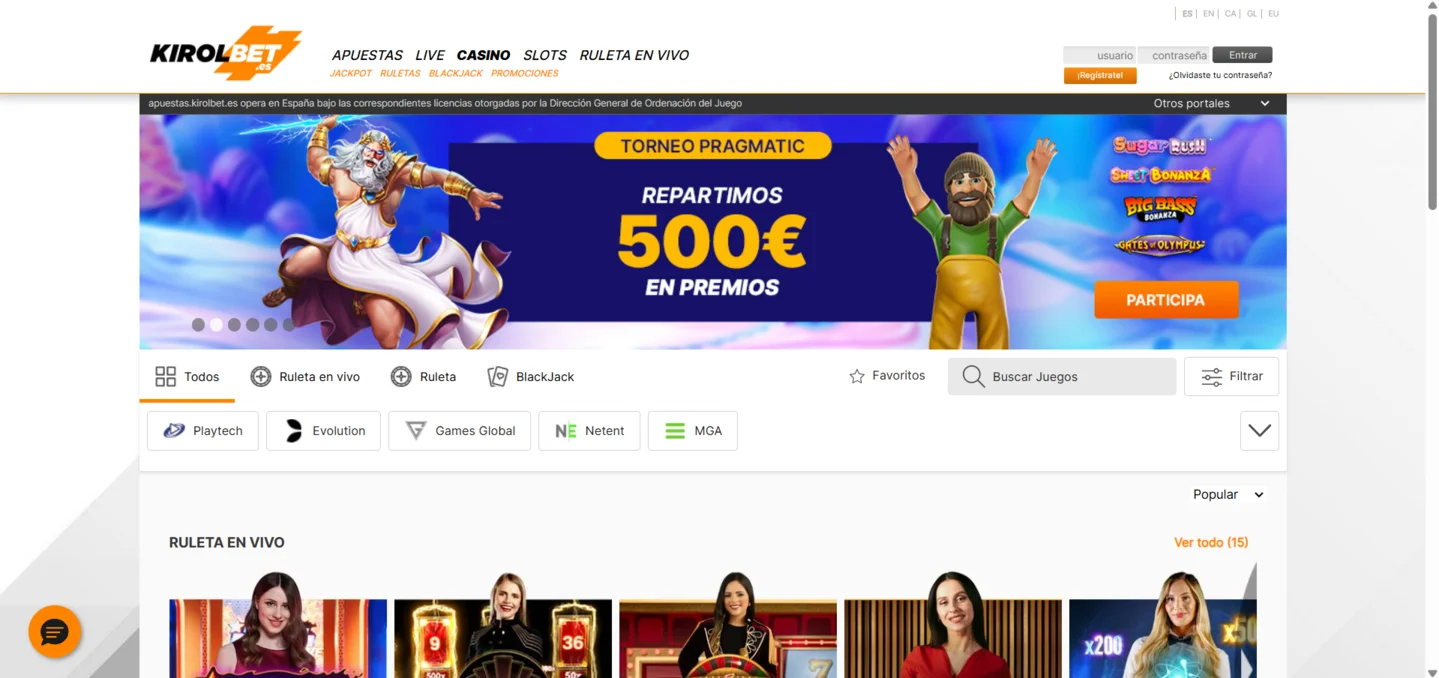 Kirolbet mejor casino que acepta Maestro