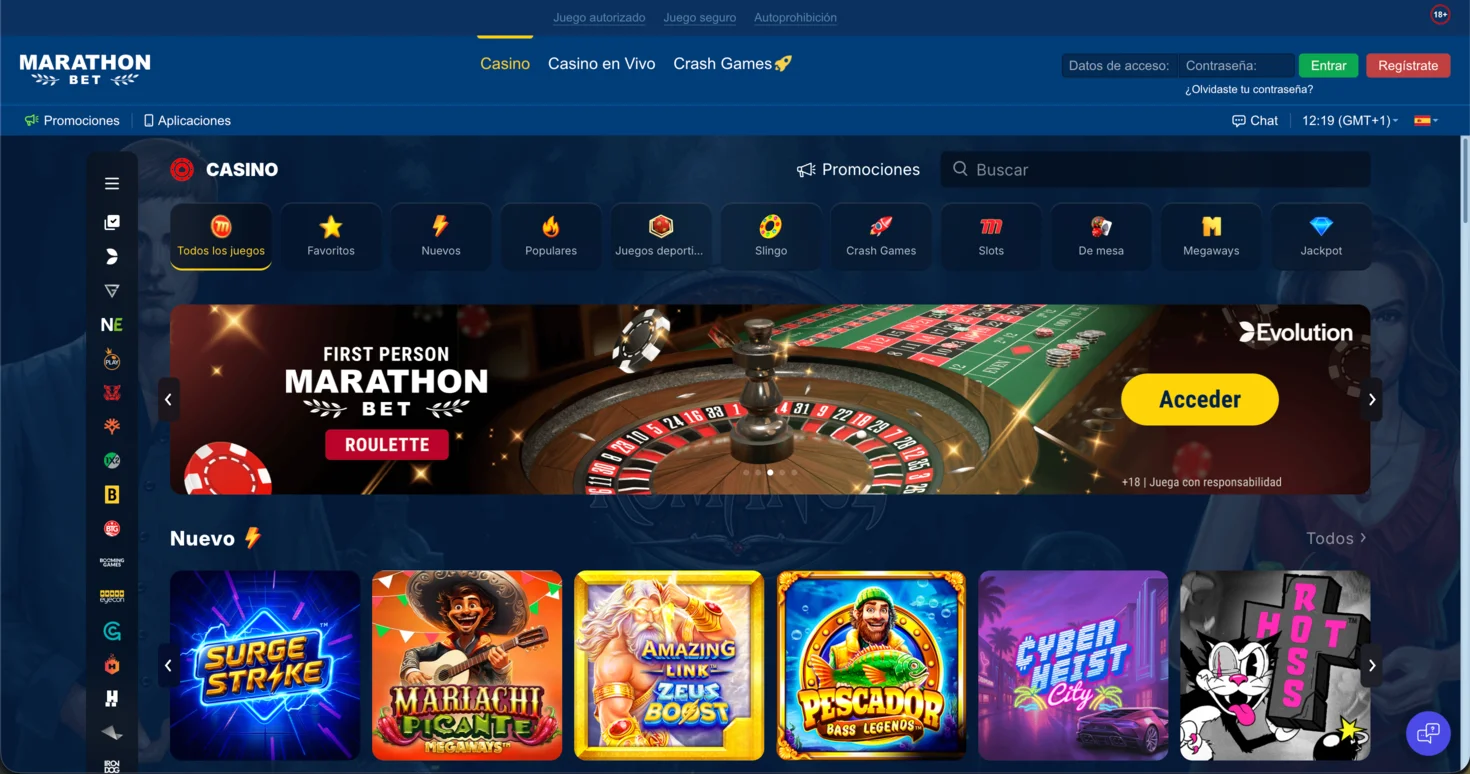 Marathonbet casino GPay
