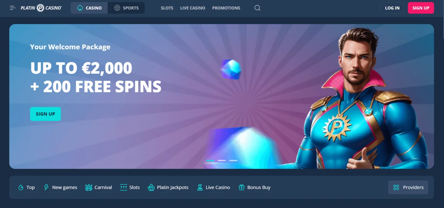 Platincasino casino online Maestro España