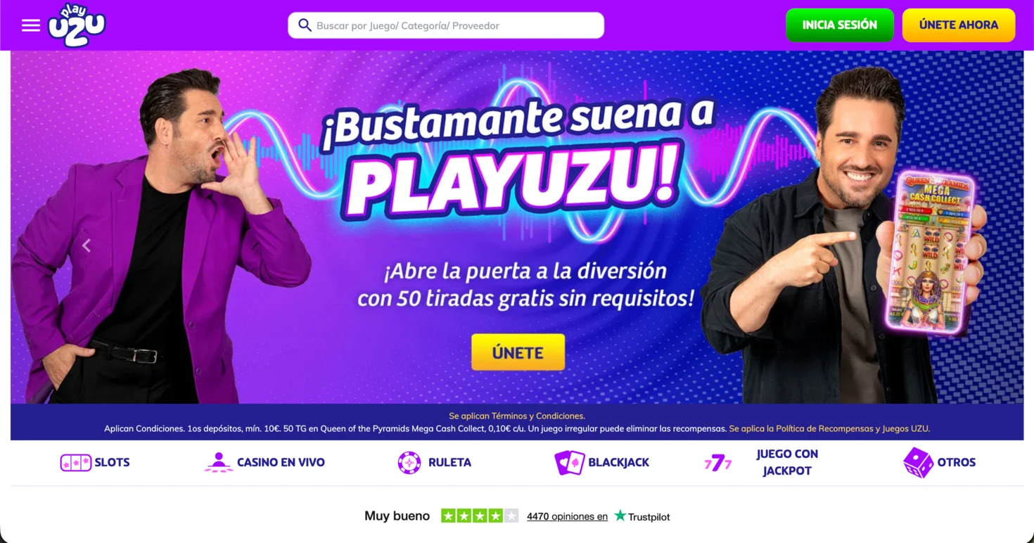 PlayUZU casino online Google Pay