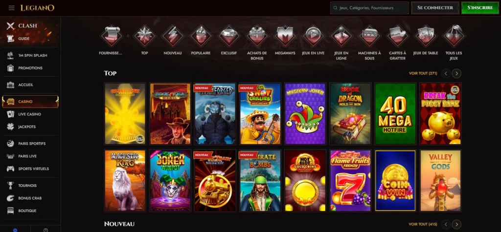 legiano casino en ligne