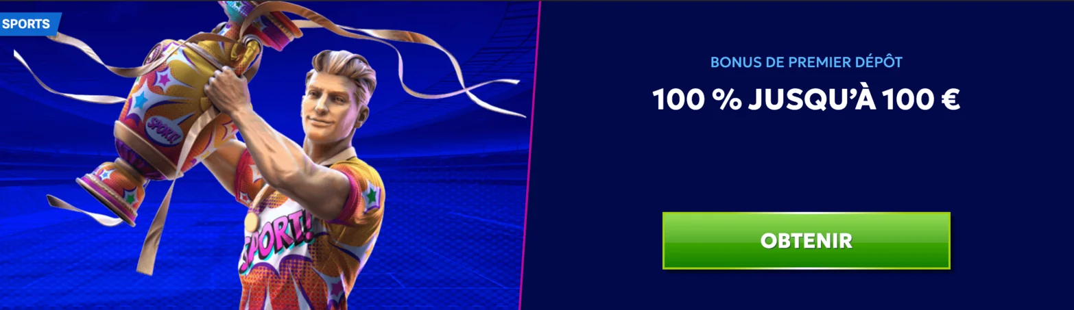 Offre de bonus RTbet pour les paris sportifs