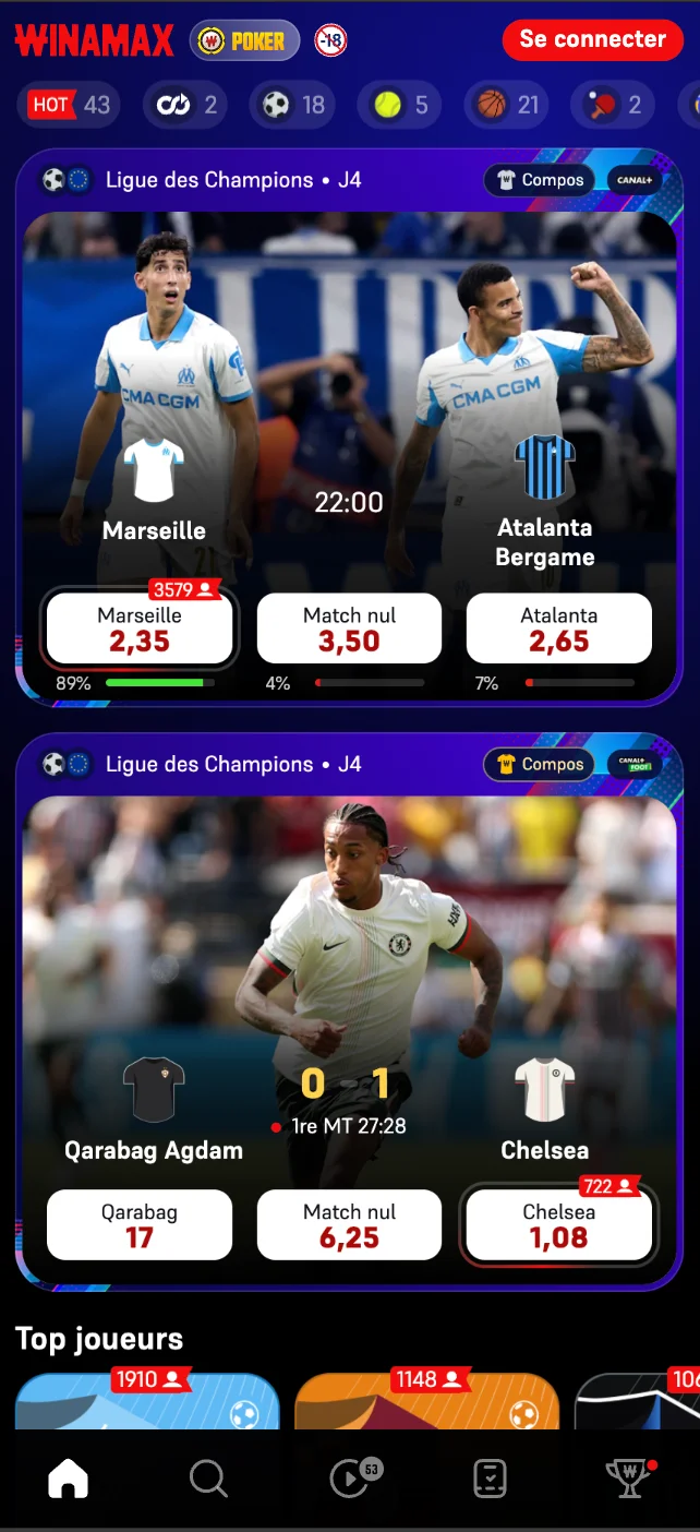 Jeux de l'Olympe Casino