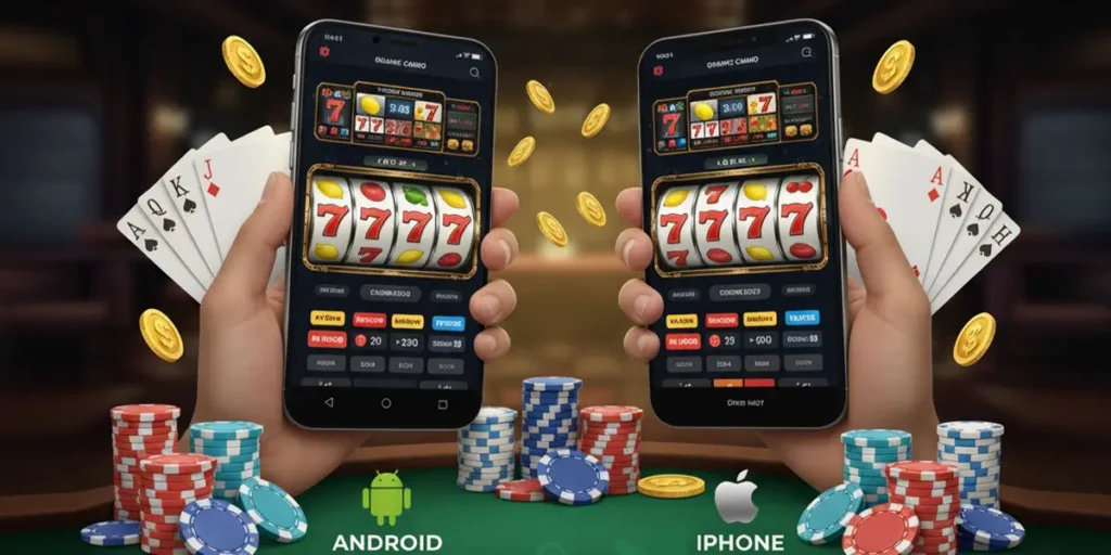 Prawdziwe kasyno na telefon: iOS vs Android
