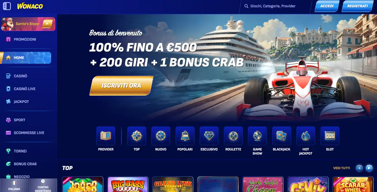 Wonaco casino online non aams Wonaco casino online non aams